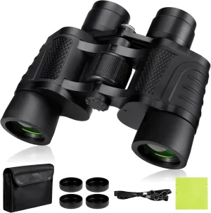 12x25 Binoculars for Adults and Kids High Powered, Foldable Waterproof Compact Binoculars Clear Large View for Bird Watching, Hunting, Hiking, Concert, Cruise Ship, Theaters, Travel