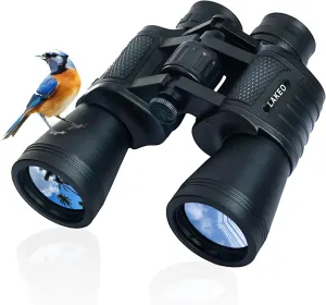 30x50 High Powered Binoculars for Adults, Waterproof Compact Binoculars with Low Light Vision for Bird Watching Hunting Football Games Travel Stargazing Cruise with Carrying Bag