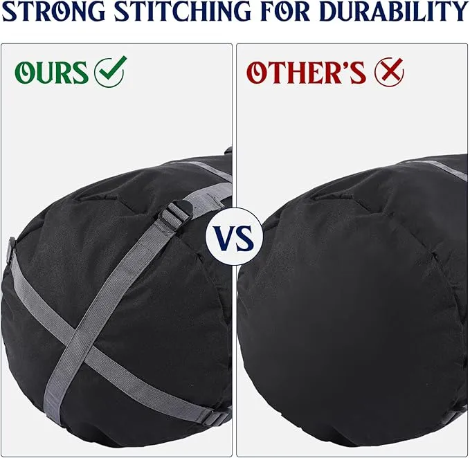 52 Inch Large Camping Chair Replacement Bag Heavy Duty Oxford Storage Folding Chair Carry Bag with Adjustable Strap Handle Pocket for Travel Outdoor Camping Sports, No Chair Included