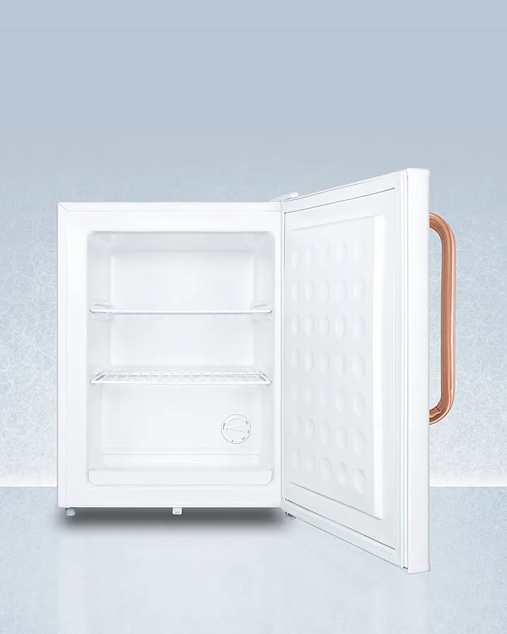 Accucold Compact All-Freezer with Antimicrobial Pure Copper Handle - FS30LTBC
