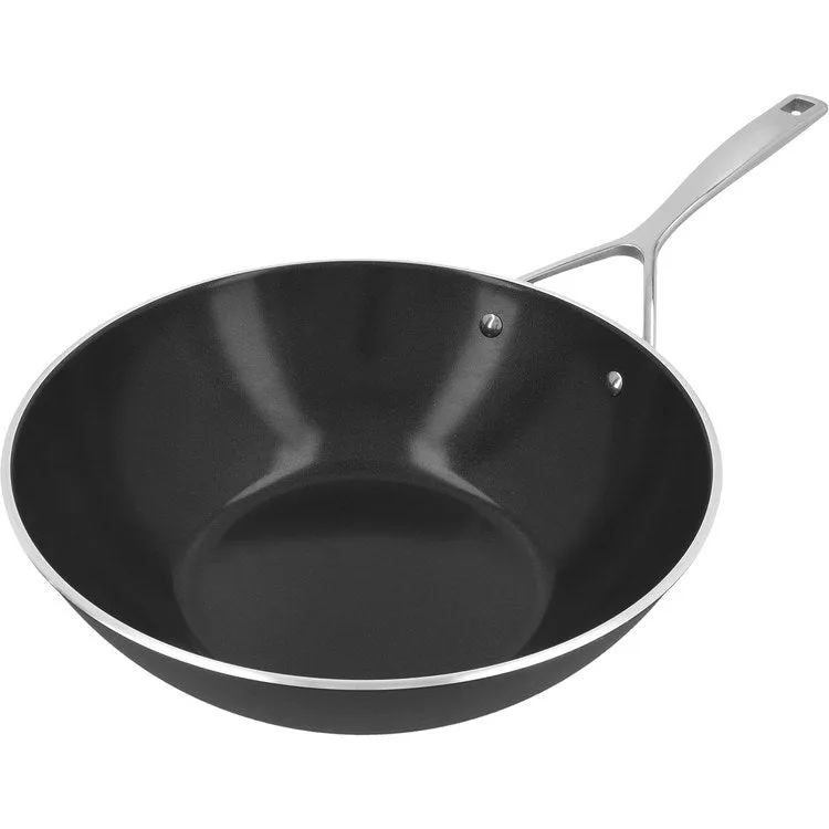 AluPro Ceramic 12" Nonstick Aluminum Wok
