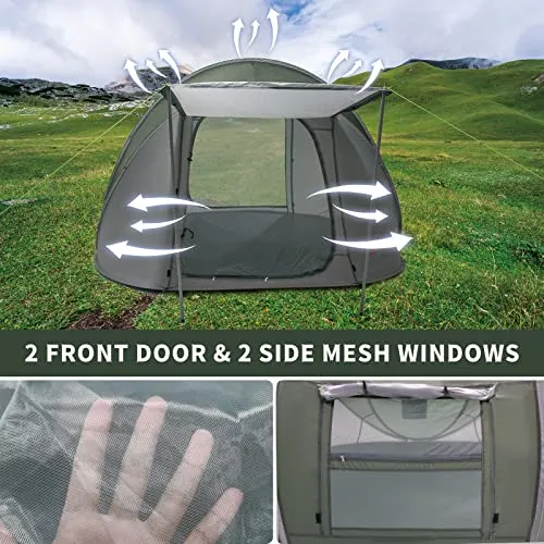ASFANES Easy Pop Up Tent,4 Person Waterproof Tent Automatic