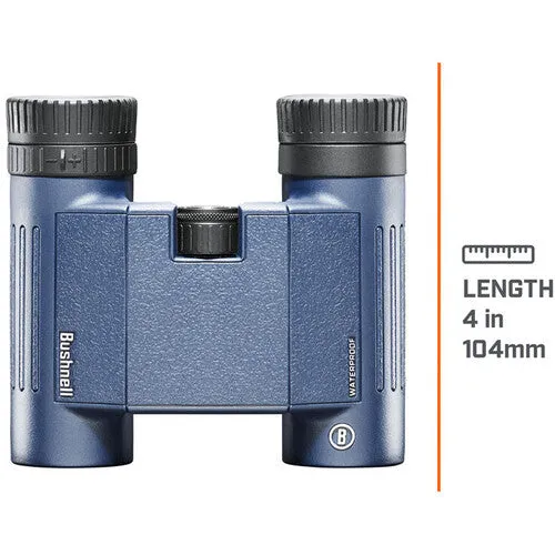 Bushnell 10x25 H2O Compact Binoculars (Dark Blue)