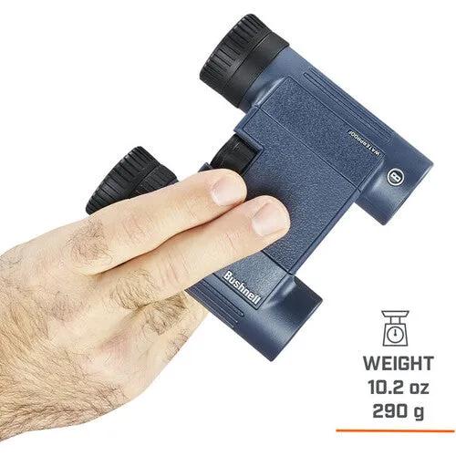 Bushnell 10x25 H2O Compact Binoculars (Dark Blue)