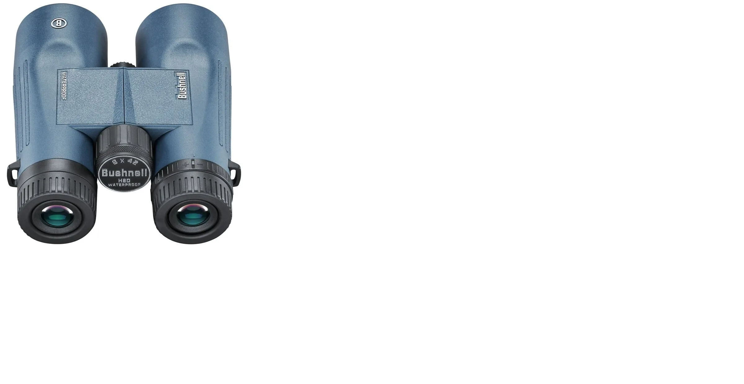 Bushnell 8x42mm H2O Binocular - Dark Blue Roof WP/FP Twist Up Eyecups [158042R]