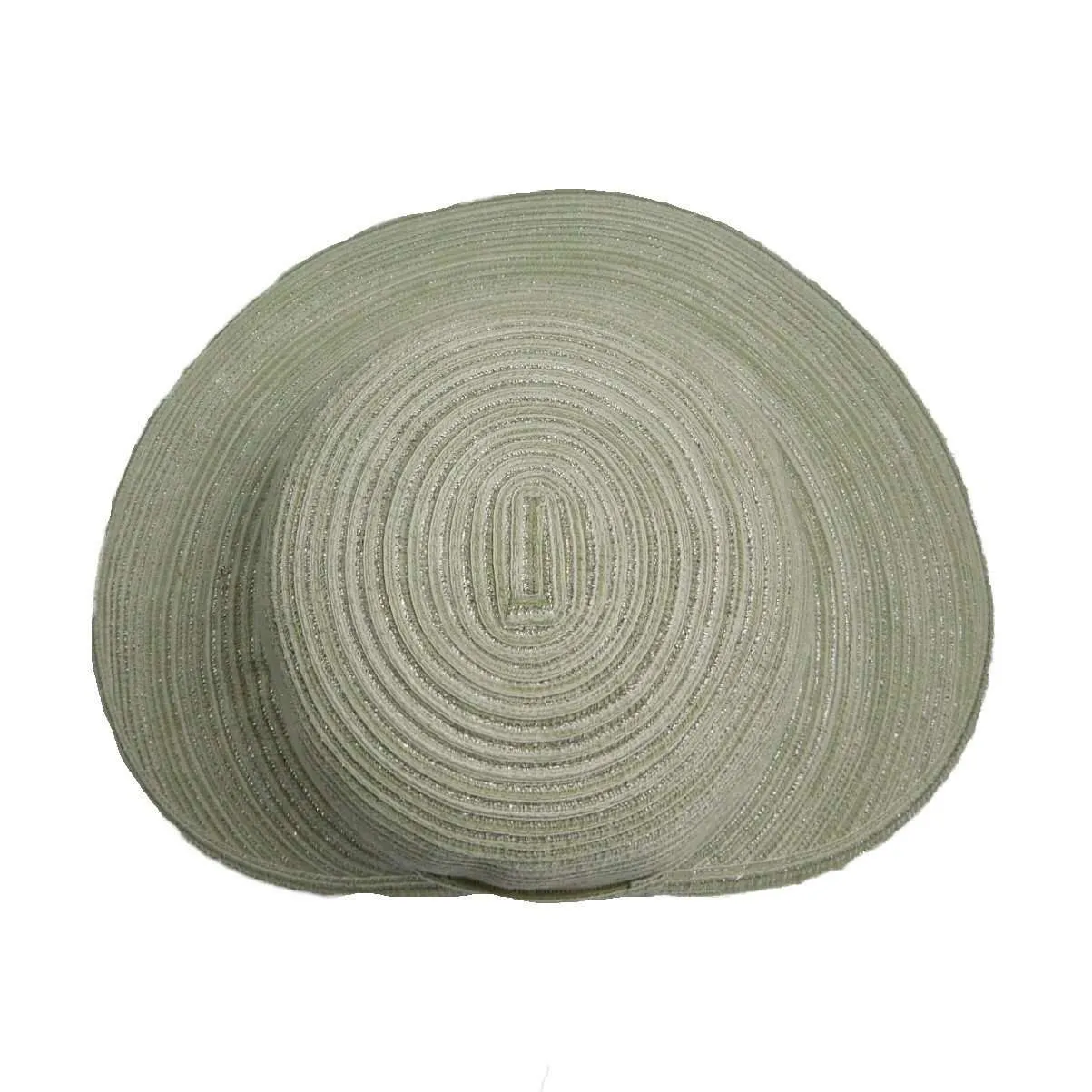 Cappelli Polybraid Facesaver Hat with Sea Shells and Pearl Band