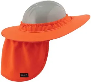 Chill-Its, Hard Hat Brim with Shade, 6660 (Each) - Orange - Size: OSF