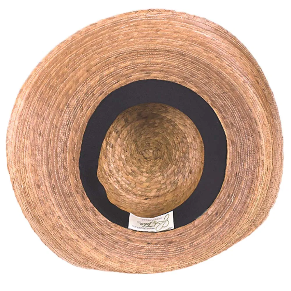 Chloe Asymmetrical Up Turned Brim Palm Sun Hat - Tula Hats