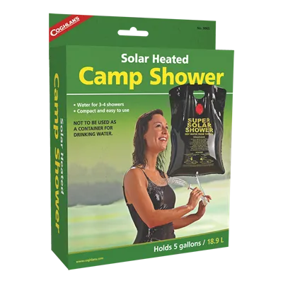 Coghlan's Solar Heated Camp Shower