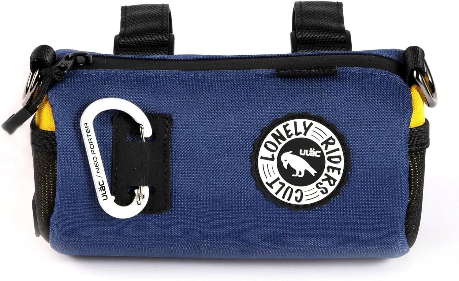 COURSIER COLLECTION Neo Porter Bike Feed Bag for Handlebar, with front eyelet accommodating lights and sunglasses and a shoulder strap for easy transport