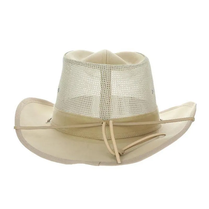 DPC Global Western Soaker Hat with Chin Cord - Dorfman Hats