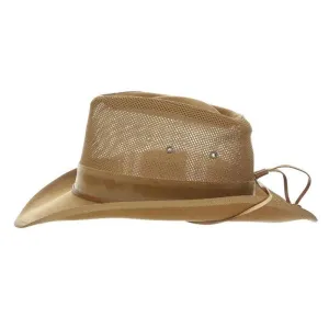 DPC Global Western Soaker Hat with Chin Cord - Dorfman Hats