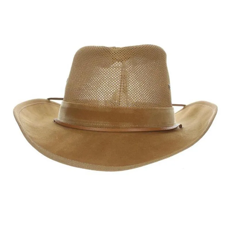 DPC Global Western Soaker Hat with Chin Cord - Dorfman Hats