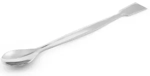 EZBio® Stainless Steel Spoon-Spatula - 304 SS - Steel Handle - 120mm - 1/EA