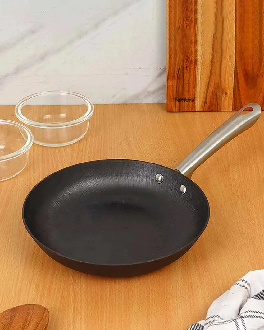 Fancy Non Stick Wok With Frypan | Safe For All Cooktops
