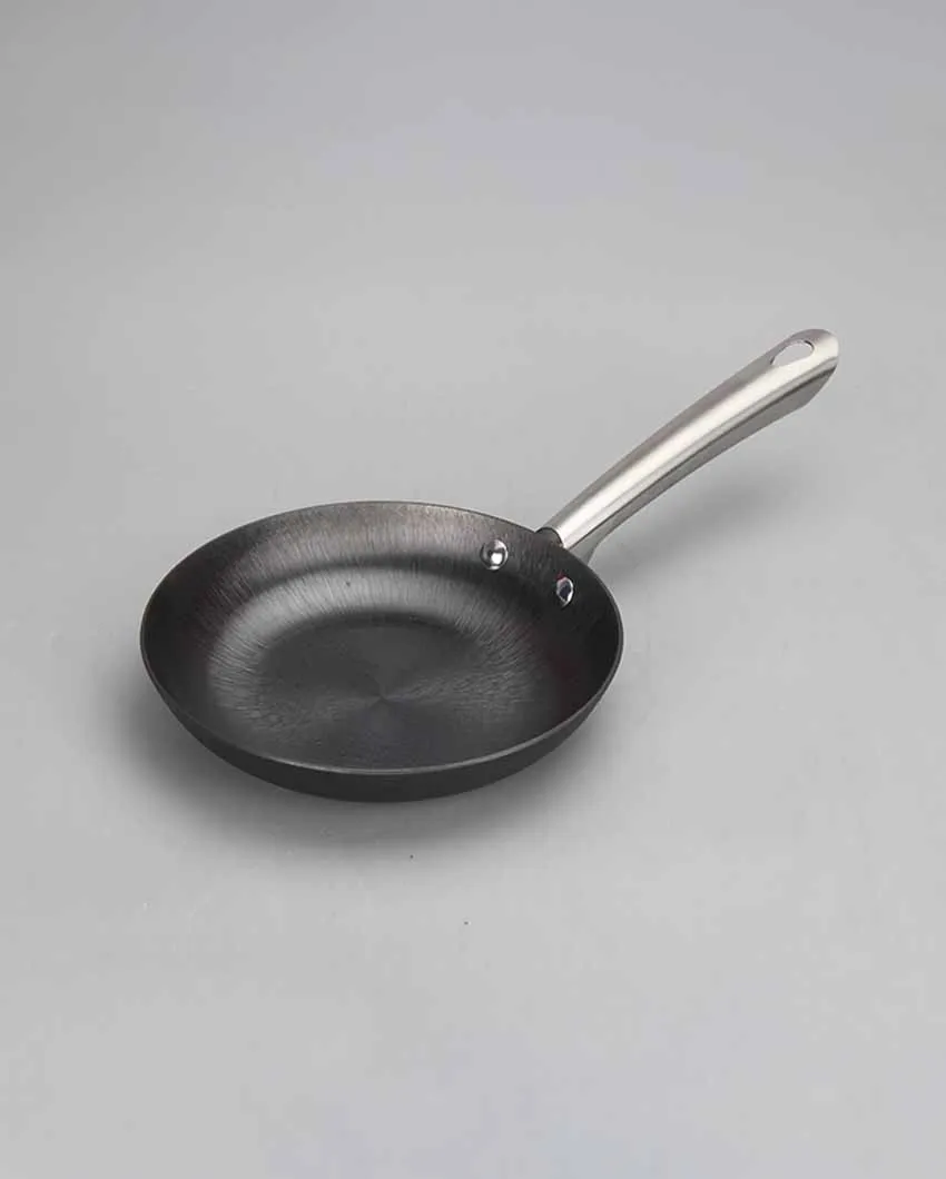 Light Weight Frypan With Grill Pan | Safe For All Cooktops