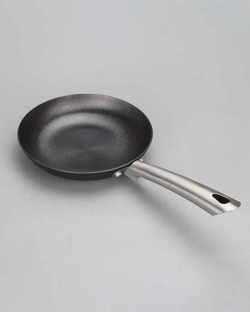 Light Weight Frypan With Grill Pan | Safe For All Cooktops