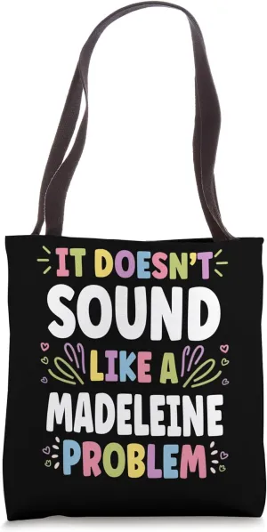 MADELEINE Personalized Women's Gift Custom MADELEINE Tote Bag