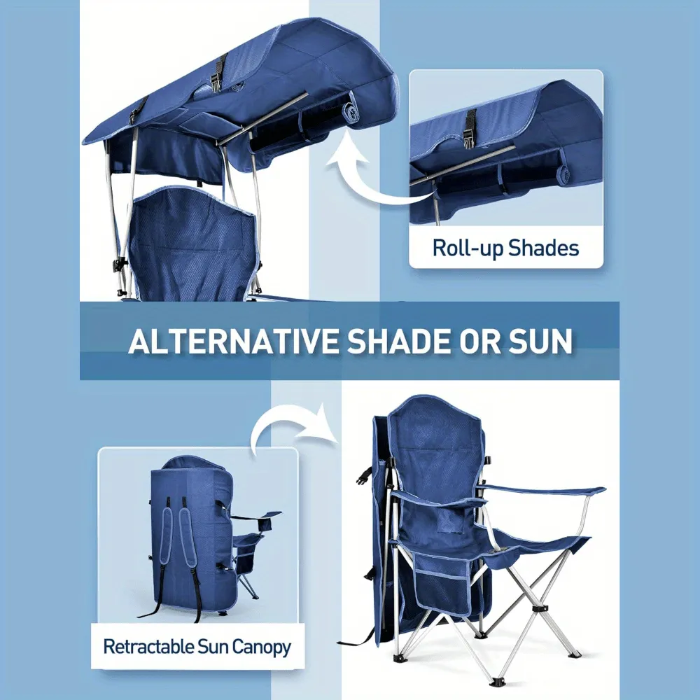 Mpow Outdoor Camping Chair Blue