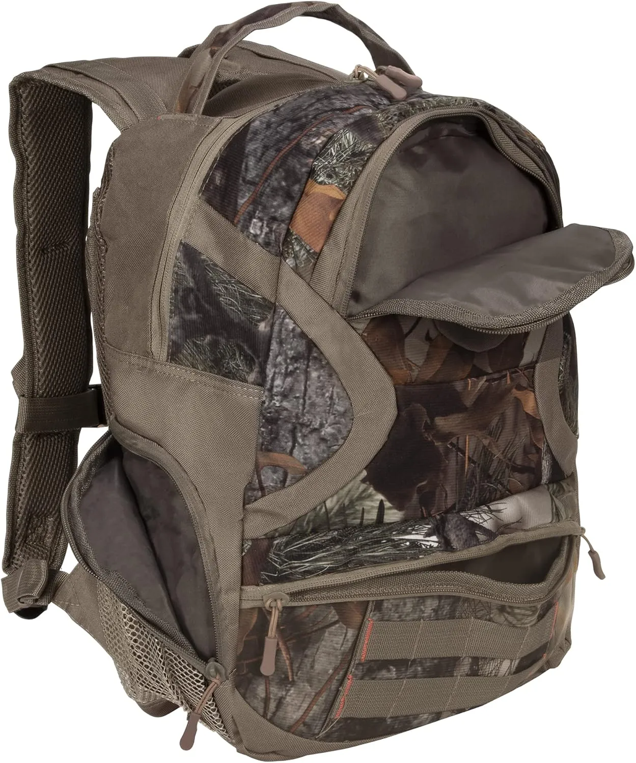North Mountain Gear Hunting Backpack - Lightweight   Waterproof   Small Hunting Pack - Woodland Brown