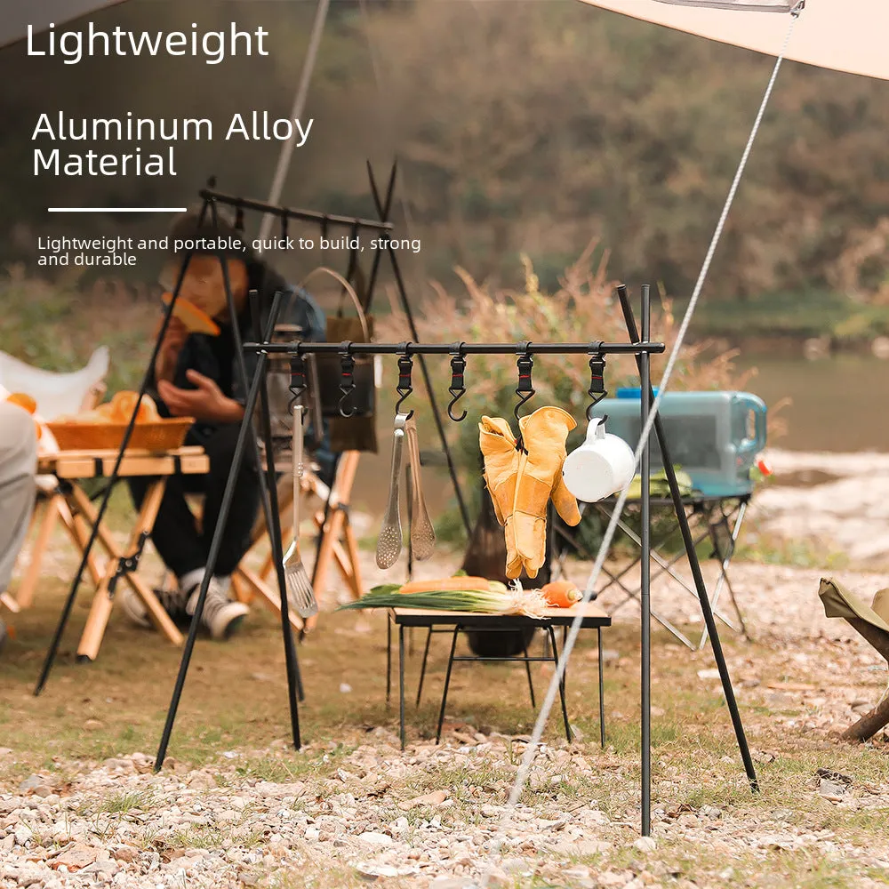 Outdoor Aluminum Alloy Triangle Storage Rack