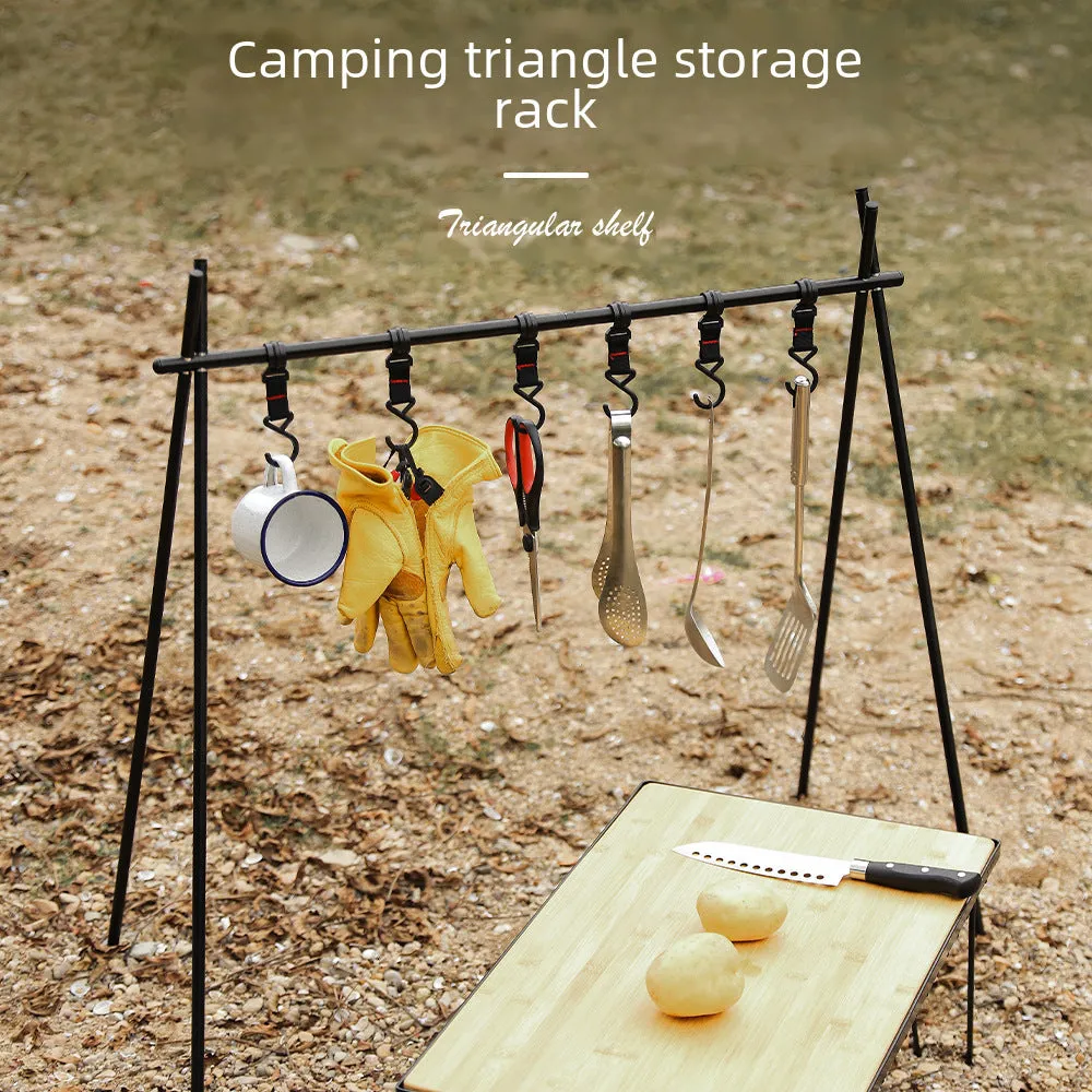 Outdoor Aluminum Alloy Triangle Storage Rack