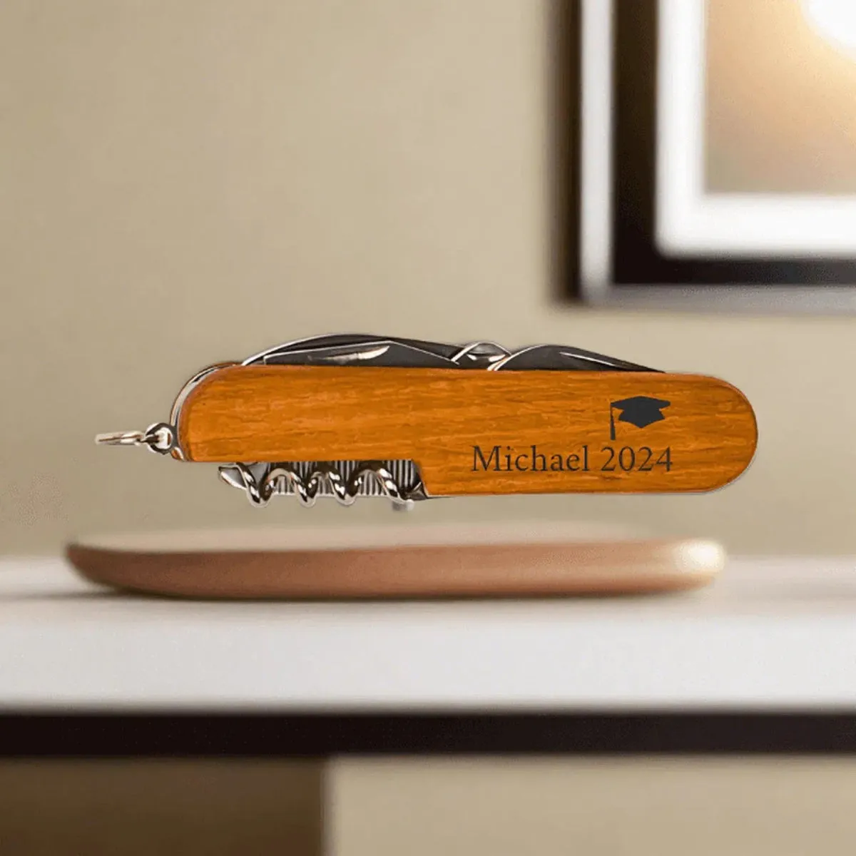 Personalized 8-Function Multi-Tool Pocket Knife