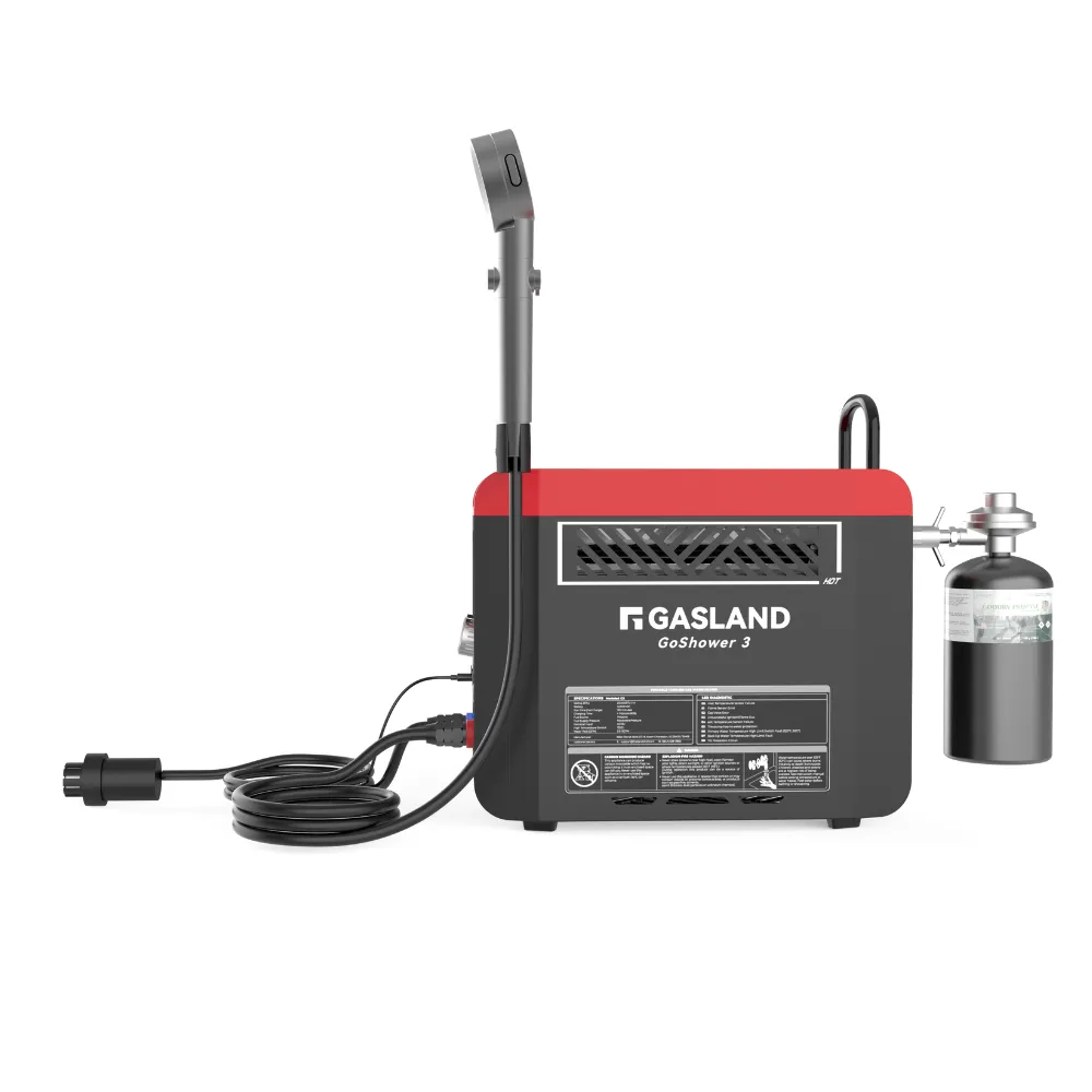 Portable Tankless Water Heater with Water Pump - 20,000BTU