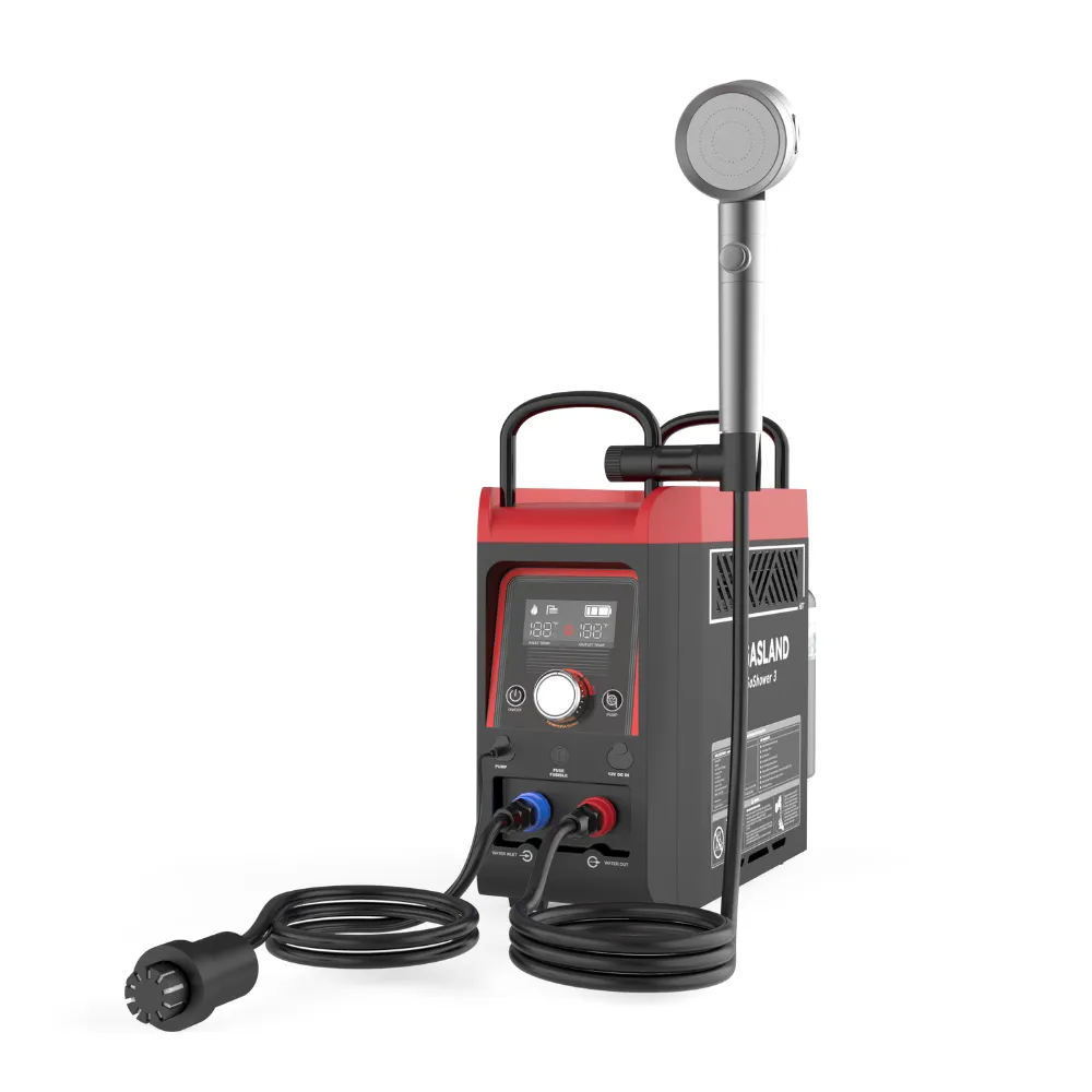 Portable Tankless Water Heater with Water Pump - 20,000BTU