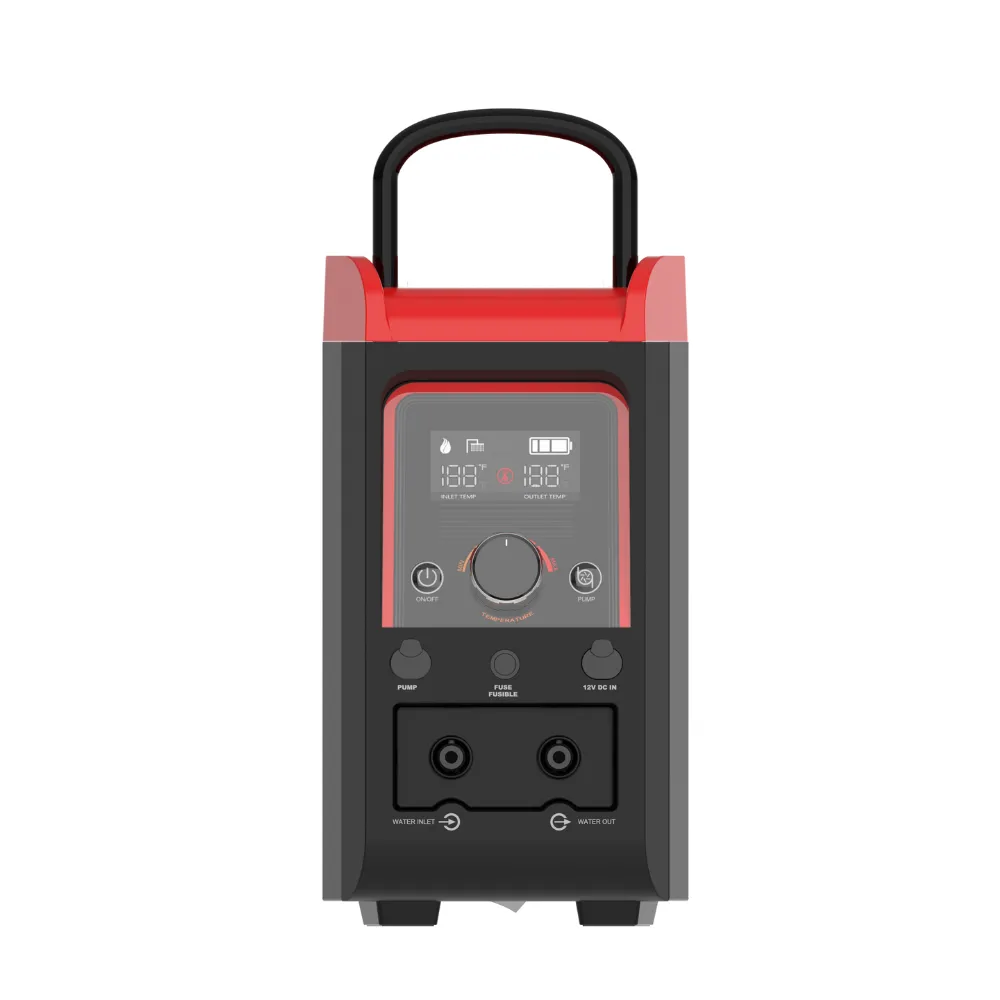 Portable Tankless Water Heater with Water Pump - 20,000BTU