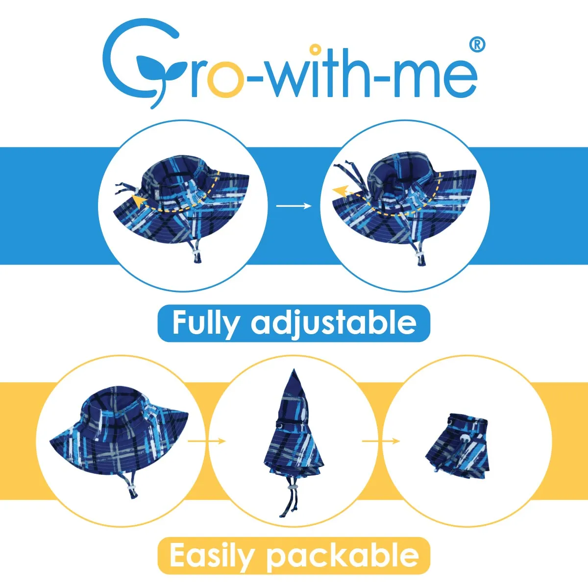 Quick Dry Hat, 50  UPF, Stay-on Tie – Shark