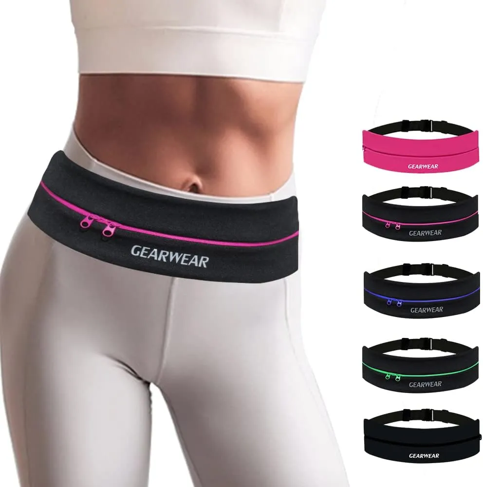 Running Phone Holder for Women and Men|Runner Running Belt Waist Band for Workout Fitness Walking Jogging Exercise Sport