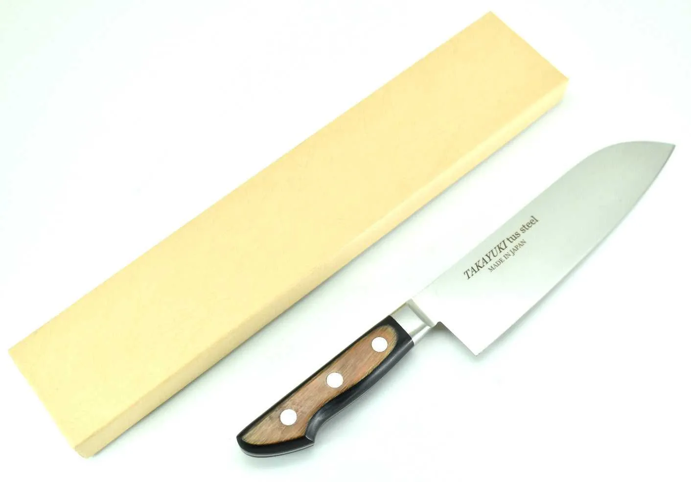 Sakai Takayuki TUS Hi-Carbon Stainless Steel Santoku 180 mm