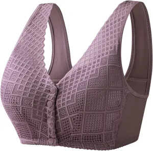 Sleep Bras for Women Padded Smoothing Convertible Bra Jacquard Push up Comfort Bralettes Workout Clothes for Women