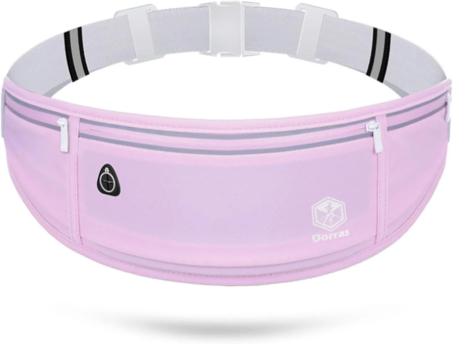 Slim Running Belt Fanny Pack for Women & Men, Running Phone Holder Runners Belt Waist Pack Bag for Running Hiking Sports