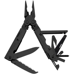 SOG Scissors - Powerassist Black Oxide Steel Lock Tools with Nylon Sheath | B66N-CP