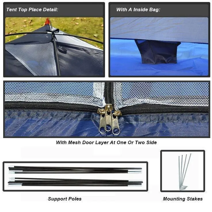 St Kilda Saints AFL Camping Dome Tent Waterproof Instant