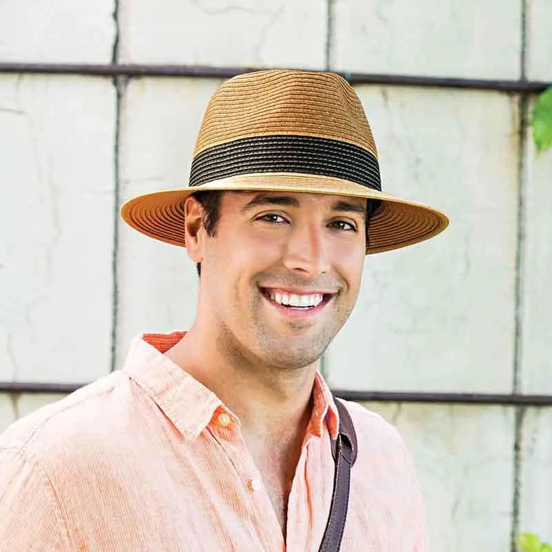 St. Tropez Fedora Hat - Wallaroo Hats