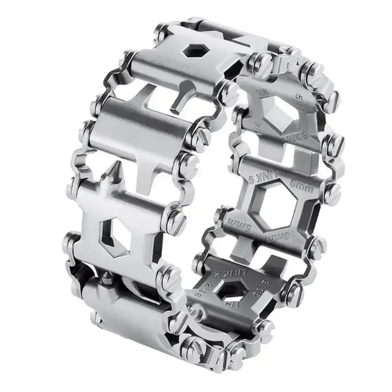 Stainless Steel Multifunction Tool Bracelet