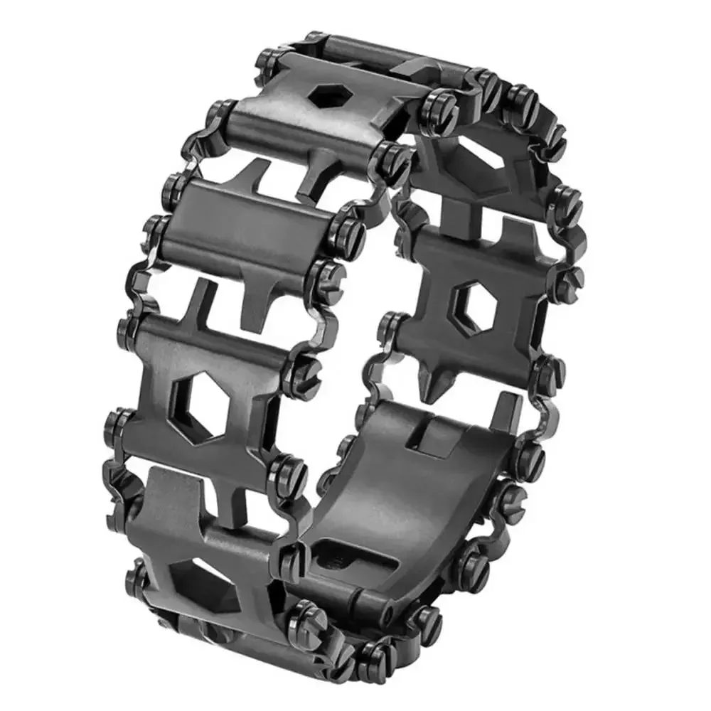 Stainless Steel Multifunction Tool Bracelet