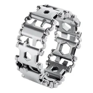 Stainless Steel Multifunction Tool Bracelet