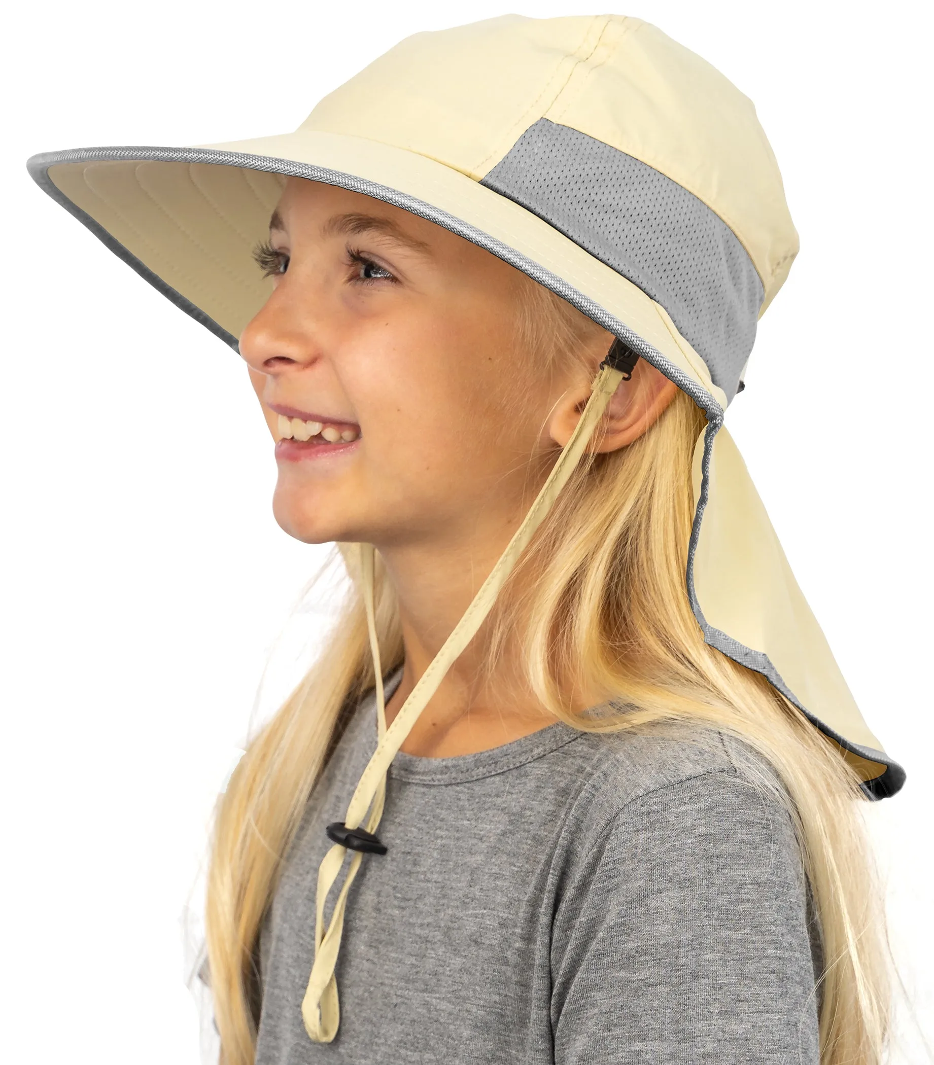 Sun Protection Hat for Kids with UPF 50  - Safety Headgear - Discoverer Series