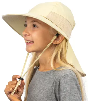 Sun Protection Hat for Kids with UPF 50  - Safety Headgear - Discoverer Series