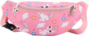 Unicorn Kids Fanny Pack for Toddler Girls Boys Small Belt Bag Crossbody Sling Bag Waist Pack