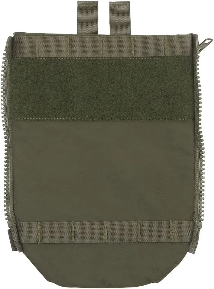 V5 PC Back Panel Water Bag,3L Water Hydration Carrier Zip On Back Panel Banger for Tactical Airsoft Vest