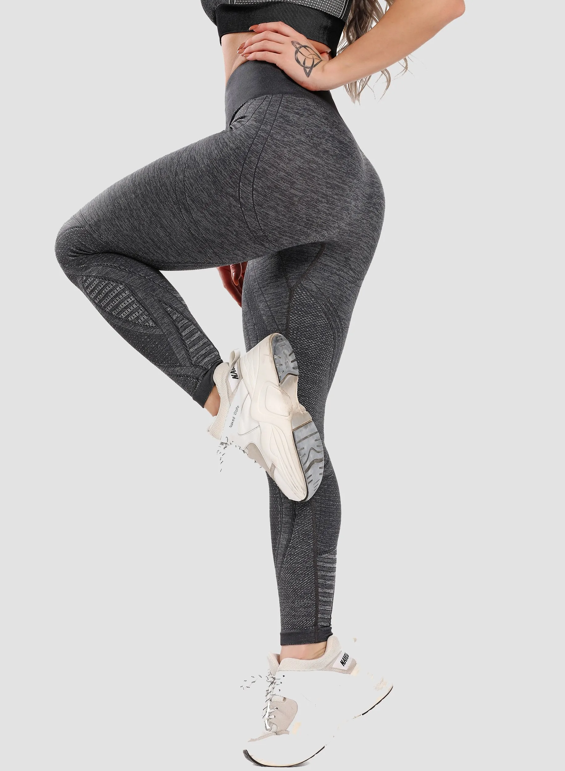 Women Breathable Seamless Sports Leggings